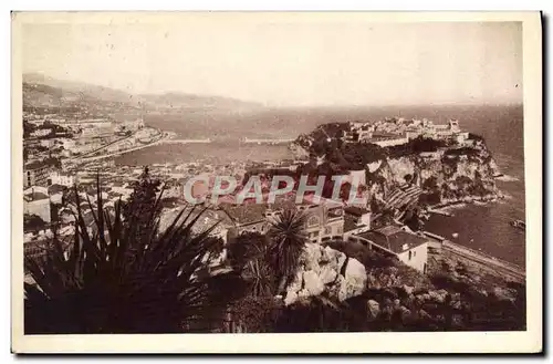 Cartes postales Monaco Vue generale