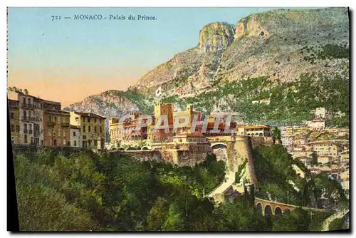 Cartes postales Monte Carlo Palais du Prince