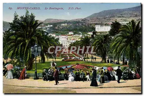 Cartes postales Monte Carlo Le Boulingrin