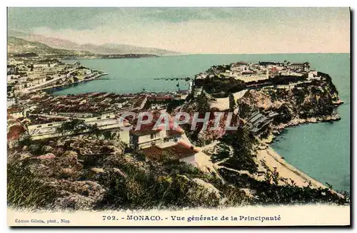 Cartes postales Monaco Vue Generale de la Principaute