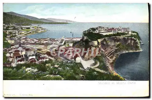 Cartes postales Monaco et Monte Carlo