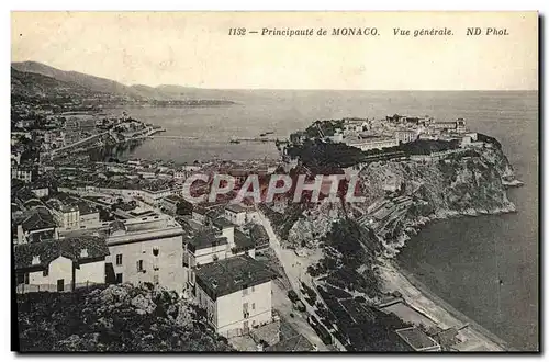 Cartes postales Monaco Vue Generale