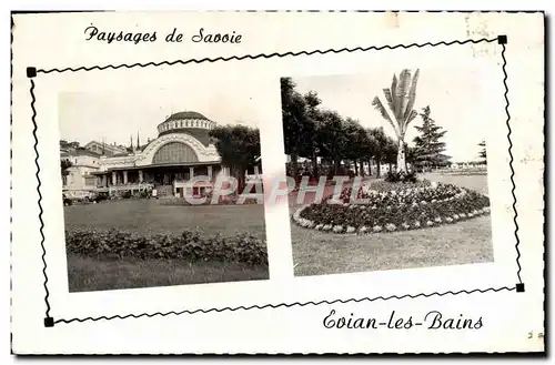 Cartes postales moderne Evian Les Bains Le Casino et ses Jardins