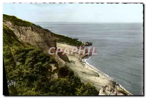 Moderne Karte Houlgate Les falaises