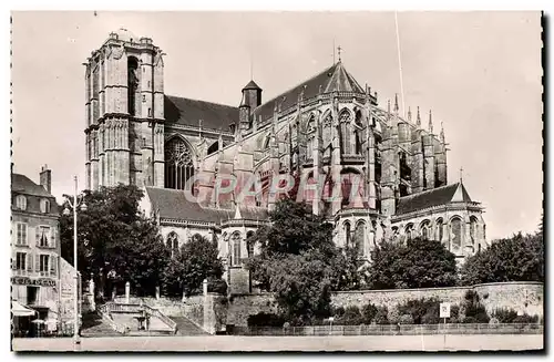 Cartes postales moderne Le Mans La Cathedrale Saint Julien Nef romane Choeur ogivla Transept