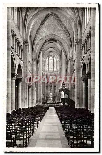 Moderne Karte Le Mans Interieur de la Cathedrale La grande nef