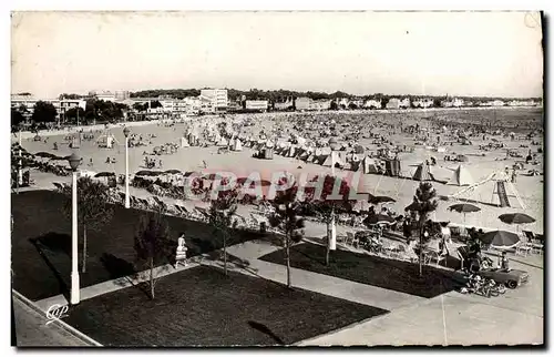 Cartes postales moderne Royan La Plage et Les Jardins De La Promenade Botton