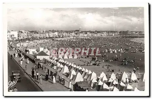 Cartes postales moderne les Sables D'Olonne Vue generale de la plage