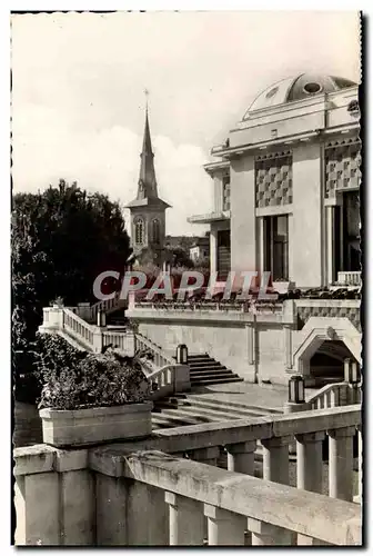 Moderne Karte Vittel Le casino et la chapelle Saint Louis