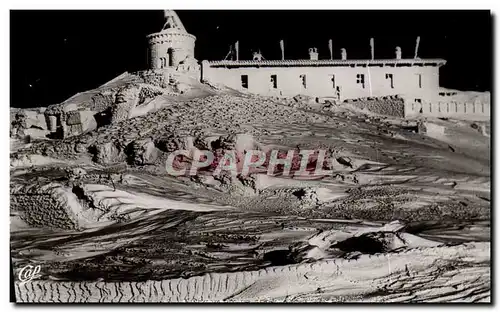 Cartes postales moderne L&#39Observatoire du Puy de Dome sous son armure de glace