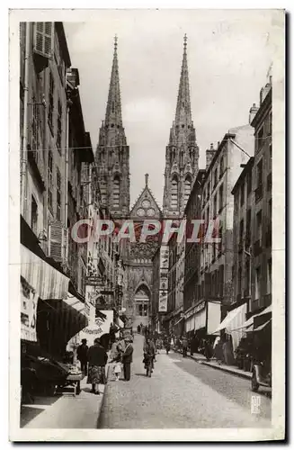 Cartes postales Clermont Ferrant Rue Des Gras