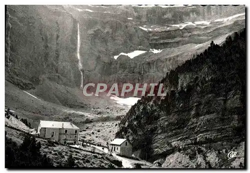 Moderne Karte Gavarnie Hotel Du Cirque