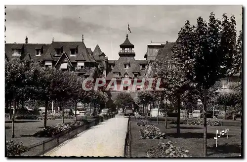 Moderne Karte Deauville Trouville Entree du Normandy