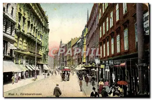 Cartes postales Wien Karntnerstrasse