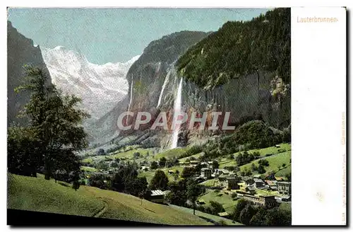 Cartes postales Lauterbrunnen