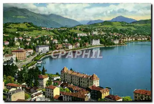 Cartes postales Lugano Paradiso Panorama Generale
