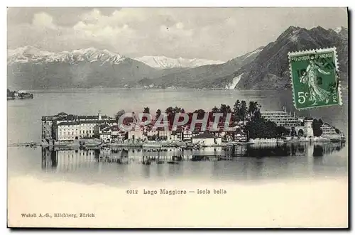 Cartes postales Lago Magglore Isola Bella