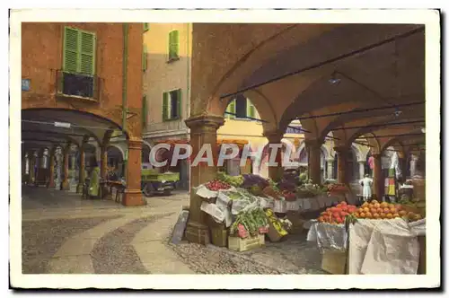 Moderne Karte Lugano Portici Di Via Pessina