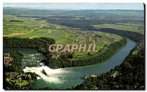 Moderne Karte Orientierung Uber Den Rheinfall