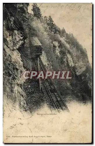 Cartes postales Burgenstockbahn