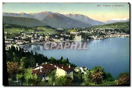 Cartes postales Lugano E Paraoiso