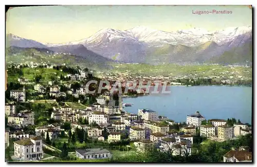 Cartes postales Lugano Paraoiso