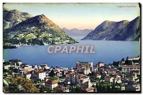 Cartes postales Lugano Paraoiso