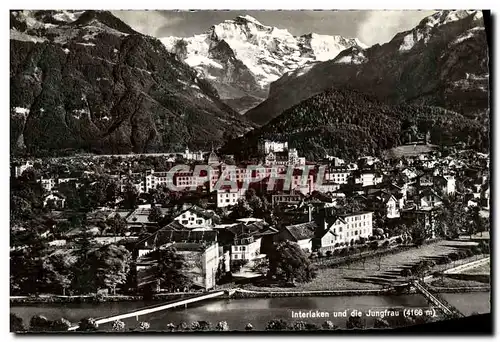 Cartes postales moderne Interlaken Und Die Jungfrau