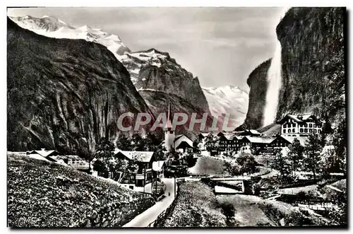 Cartes postales moderne Lauterbrunnen Staubbach