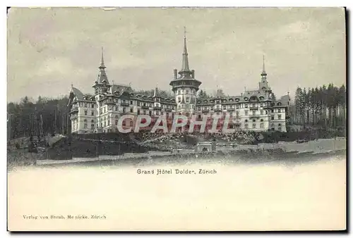 Cartes postales Grand Hotel Doldez Zurich