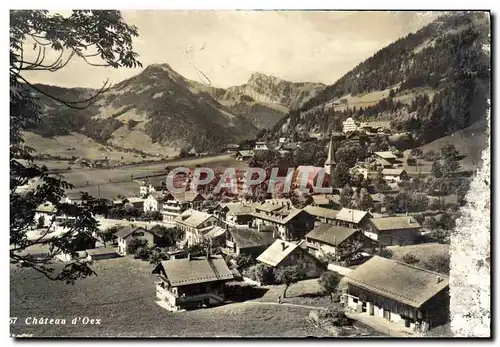 Cartes postales moderne Chateau d&#39Oex