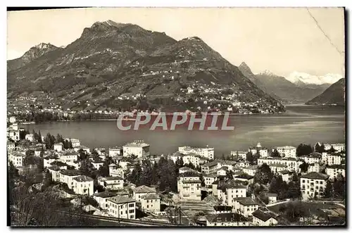 Cartes postales moderne Lugano Paradiso Monte Bre