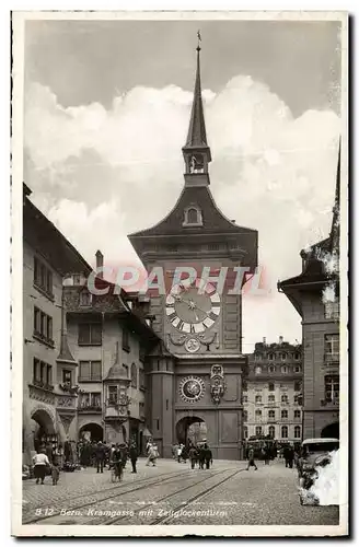 Cartes postales moderne Bern Kramgasse Mit Zeltglockenturm