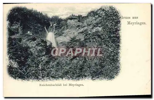 Cartes postales Gruss Aus Meyringen Reichenbachfall Bei Meyringen