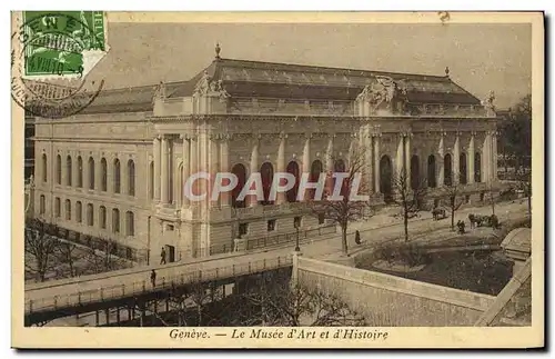 Cartes postales Geneve Le Musee d&#39Art Et d&#39Histoire