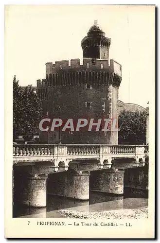 Cartes postales Perpignan La Tour Du Castillet