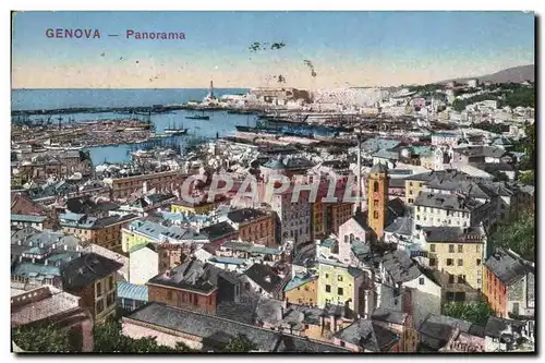 Cartes postales Genova Panorama