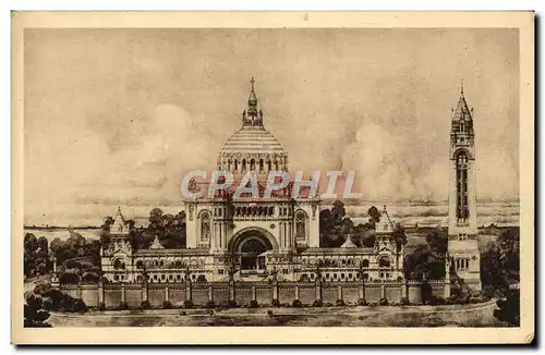 Cartes postales La Basilique De Lisieux Vue Generale Du Projet