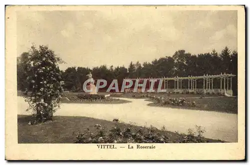 Cartes postales Vittel La Roseraie