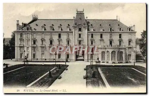 Cartes postales Vittel Le Grand Hotel