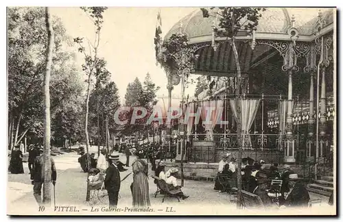 Cartes postales Vittel Les Galeries Promenades