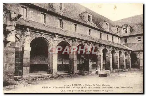 Cartes postales Rennes Cloitre De Saint Melaine