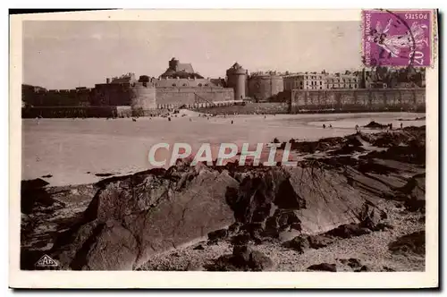 Ansichtskarte AK Saint Malo Vue Prise Du Fort National