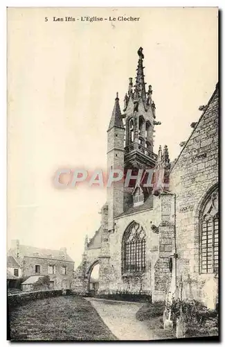 Cartes postales Les Iffs L&#39Eglise Le Clocher