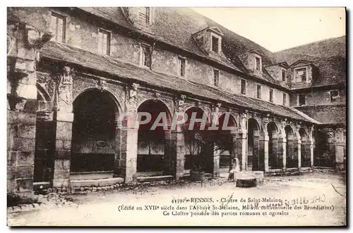 Cartes postales Rennes Cloitre De Saint Melaine