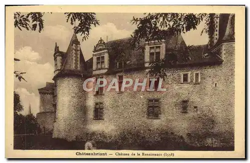 Cartes postales Chateaubriant Chateau De La Renaissance