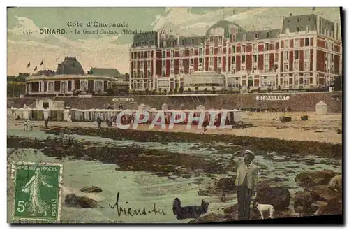 Cartes postales Cote d&#39Emeraude Dinard Le Grand Casino l&#39Hotel Royal