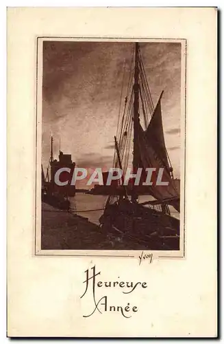 Cartes postales Fantaisie Bateau