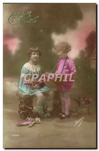 Cartes postales Fantaisie Enfants