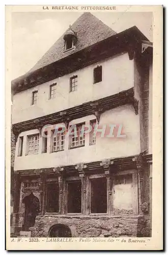 Cartes postales Lamballe Vieille Maison dite du Bourreau